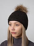 Шапка R MOUNTAIN арт. ICE 8512 (черный)